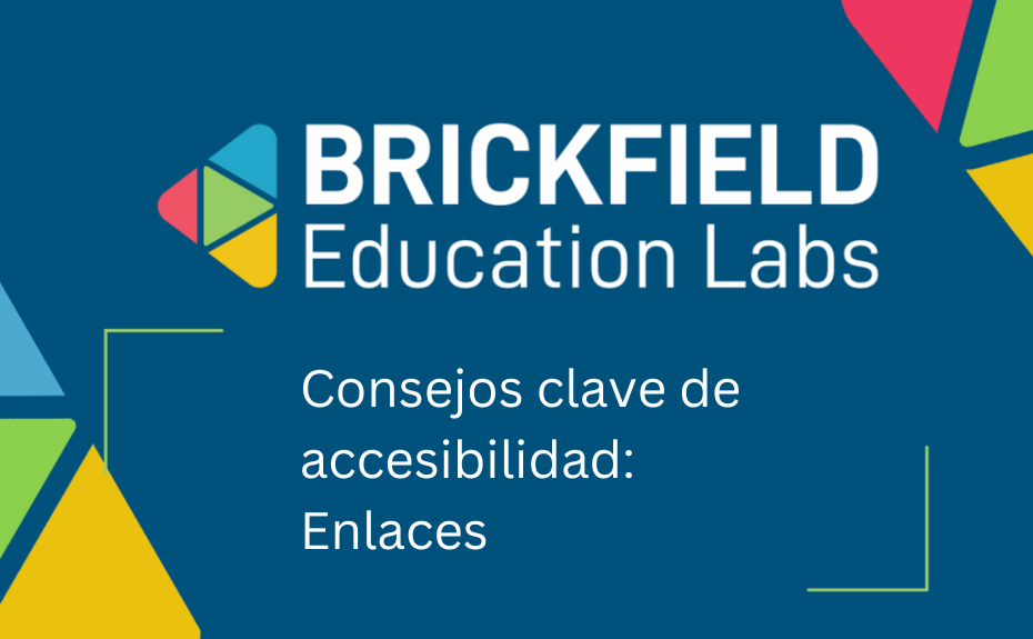 Consejos clave de accesibilidad: Enlaces