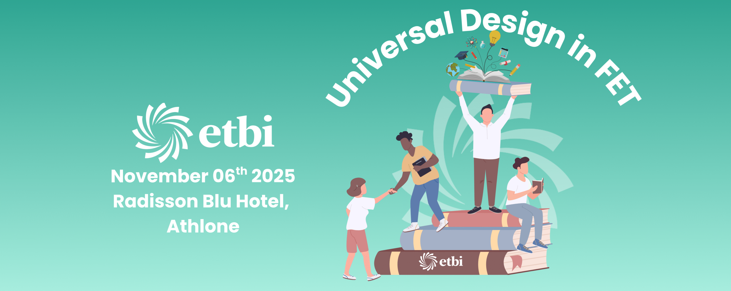 ETBI Universal Design in FET holding screen. showing the date, location.